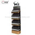 Zusammen mit der kollaborativen Beziehung mit unseren Kunden Retail Shop Liquor Flasche Display Regal